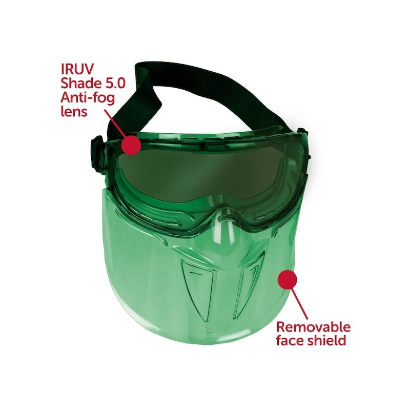Jackson Shade 5.0 OTG Goggles, Anti-Fog, Scratch-Resistant