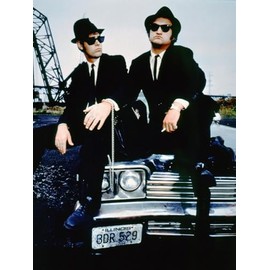 ART.COM Wall Photo THE BLUES BROTHERS, 1980 directed by JOHN LANDIS Dan Aykroyd and John Belushi (photo), 12" x 16"