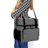 Luxja Rock Sewing Machine Storage Bag with Hard Birds on