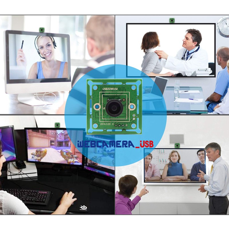 VGA USB Camera Module High Speed Wide Angle PC Camera