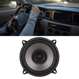 EVGATSAUTO 400W 5-Inch Car Coaxial Speaker - Universal 12V Car Sound Speaker with Clear Sound, Heat Resistant
