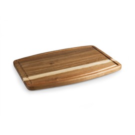 TOSCANA - a Picnic Time Brand Ovale Acacia Wood Cutting Board, 14 by 9 Inch