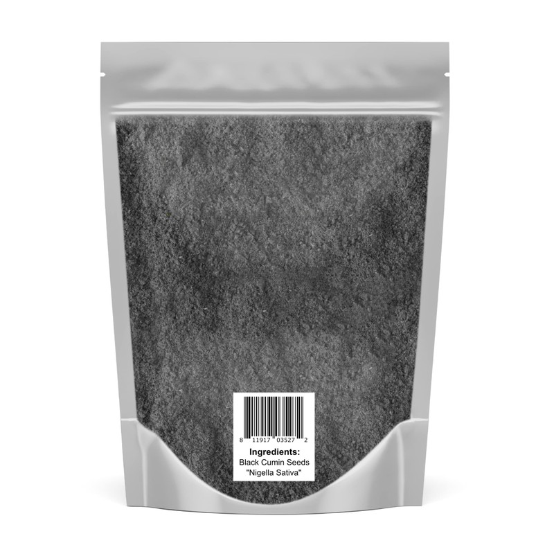 Black Cumin Seed Powder Ground 8 oz. - Nigella Sativa