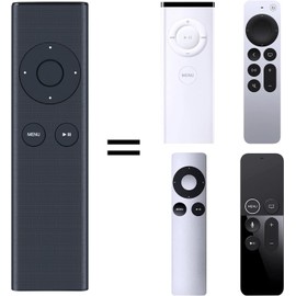 GOUYESHO Replacement Remote Control for Apple TV 4K 1 2 3 A1378 A1294 A1469 A1427 MC377LL/A MC572LL/A MM4T2ZM/A MM4T2AM/A MD199LL/A