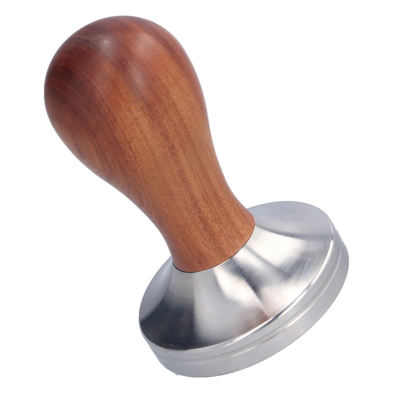 58mm Flat Base Coffee Tamper Manual Stainless Steel Coffee Powder