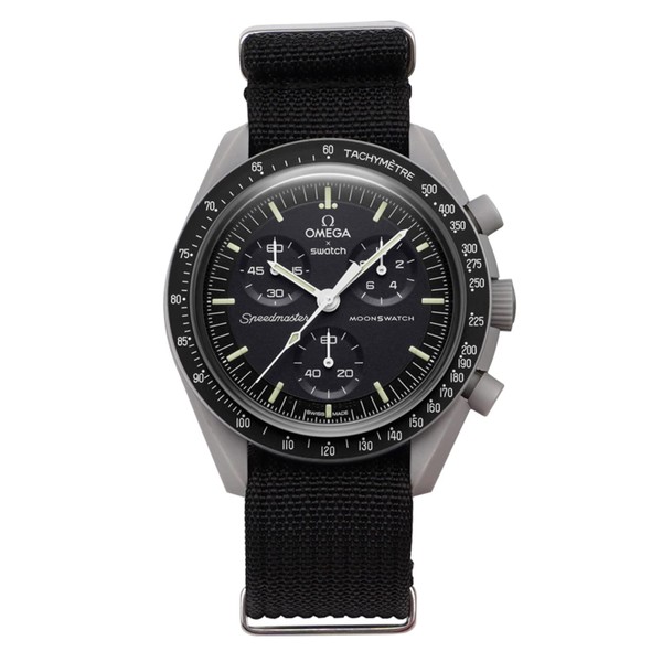 Stanchev Nylon Strap for Moonswatch Watch,Long Strap Compatible with Omega