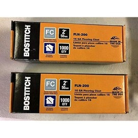 2 PACK BOSTITCH FLN-200 2-Inch Flooring L-Nail, 1000-Per Box