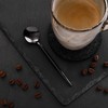 GRÄWE Provence Coffee Spoons, Black, Pack of 6, Dishwasher Safe,