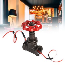 Diydeg Steampunk Lamp Switch, 1/2 Inch Stop Valve Easy to Install Durability for Vintage for Home for Water Pipe Lamp for Living Room