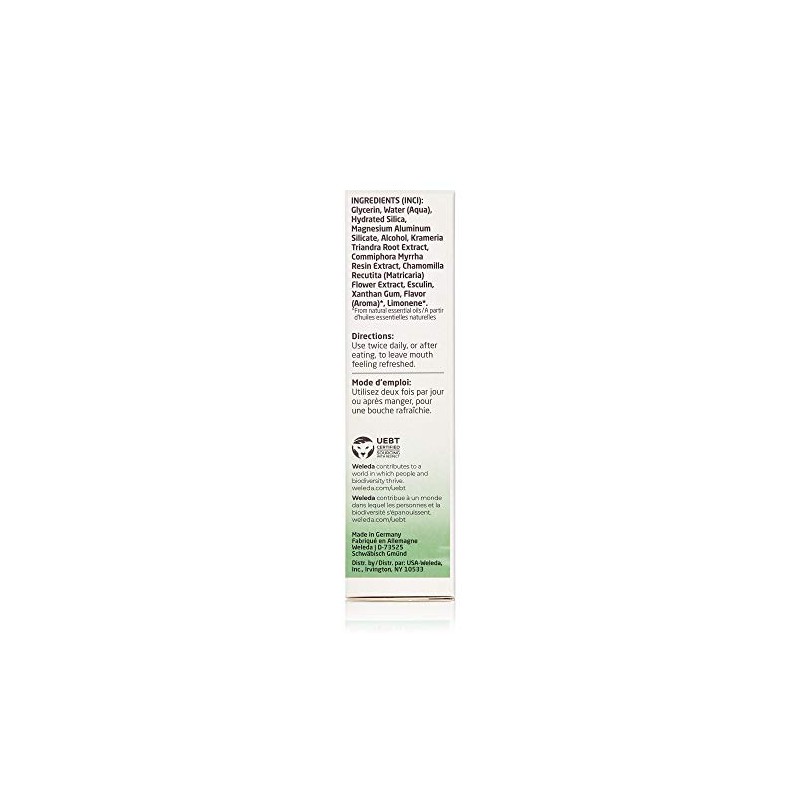 Weleda Plant Gel Toothpaste, 2.5-Fluid Ounce