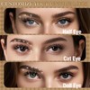 LASHVIEW Eyelash Extension Clusters, 168 Pieces, D Curl Clusters, Eyelash
