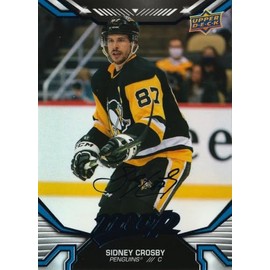 2022-23 Upper Deck MVP Hockey Blue Parallel #218 Sidney Crosby Hockey Card