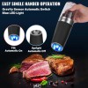 FaCreate Gravity Electric Salt and Pepper Grinder Set,Automatic Operation