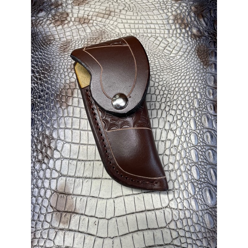 Carl Thomas Leathers Right Hand Knife Holster Fits Buck 110