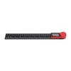 Digital Display Angle Ruler 2 in 1 Plastic Lightweight Convenient