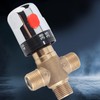 Nimomo Thermostatic Mixing Valve, 4 Way Thermostatic Mixer Water Temperature