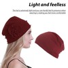 Bamboo Skull Cap, Unisex Sleep Cap for Hair Loss, Chemo