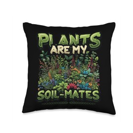Ethnobotany Plants Soil-Mates Plant Genetics Ethnobotanist Throw Pillow