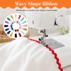 lMengjbang 88 Yards Rick Rack Trim for Sewing 5mm Wave