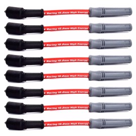 VMS RACING 1997-2013 CHEVY CORVETTE 10.2MM SPARK PLUG WIRE SET OF 8 LS1 LS2 LS3 LS6 LS7 LS9