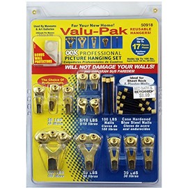 OOK 50918 Professional Picture Hanging Value Pieces Kit (2 Pack)