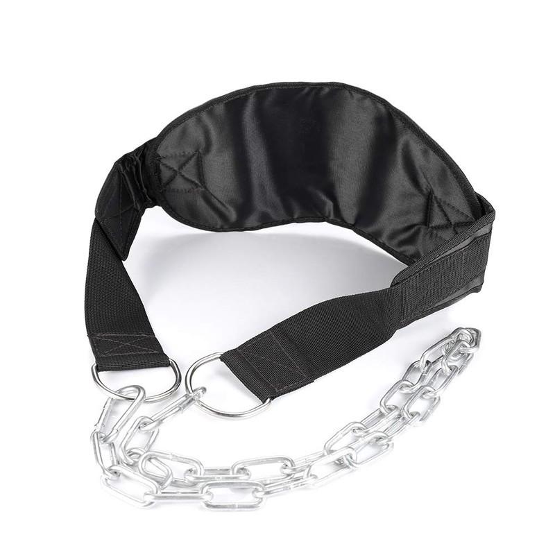 MOOCY Dip Belt with Chain for Weightlifting, Pullups, Powerlifting, Crossfit,