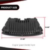 CROSSDESIGN Engine Splash Shield Front Under Cover Compatible with Benz