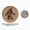 Bigfoot Patrol Patch - 2" Diameter Round Embroidered Patch (Iron-on)