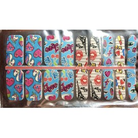 Amp/olivia Color Nail Polish Strips 18ct. AMP204. . READ DESCRIPTION BELOW