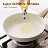 SENSARTE Ceramic Nonstick Frying Pan Skillet 8Inch Non Stick Omelette