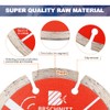 BRSCHNITT Diamond Cutting Disc 1 Pack / 4 Pieces 105