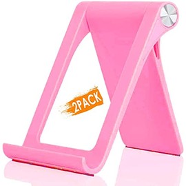 DN-Technology Phone Stand for Desk [2 PACK] Tablet Holder Tabletop Stand Feature Multi-Angle Universal Worktop Phone Holder Compatible with All Moto Phones,G9 Plus G7 Play G8 E6S G5 G3 E4 Plus G7 Play