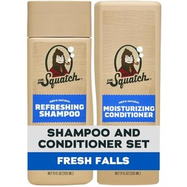 Dr. Squatch- LIMPIA Y ACONDICIONA tu cabello y cuero cabelludo con nuestro potente paquete de 2 champú y acondicionador que contiene los mejores