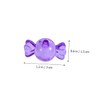 Tofficu 490g Acrylic Loose Beads Crystal Candy Shape DIY Beading