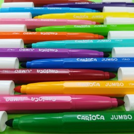 Carioca Jumbo24 - Marcadores de color superlavables, multicolor, (C4740570)
