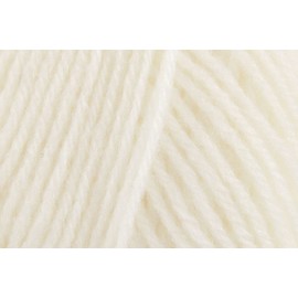 Sirdar Snuggly 4 Ply Crochet Yarn, Nylon Acrylic Blend Knitting Wool for Cardigans, Blankets, Throws - 50g Ball - Cream (303) - Single (1 Ball)