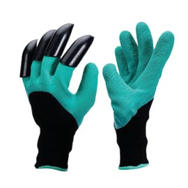 EURO MARKETING MANUFACTURING Green Claw Gardening Gloves