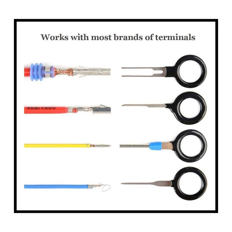 CESFONJER Car Cable Plug Removal Tool Terminal Connector Disassembly Release