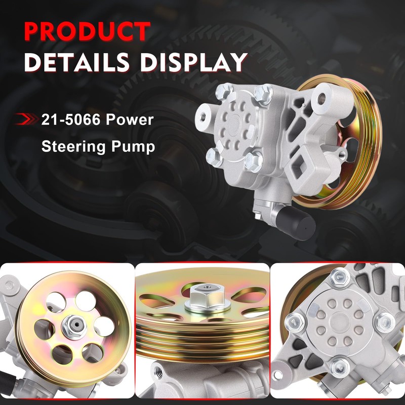 21-5066 Power Steering Pump Compatible with Honda CR-V 1997-2001 Civic