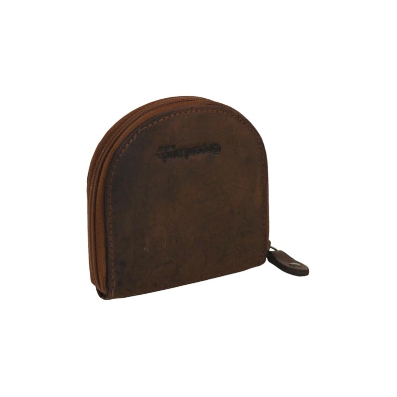 Greenland Nature Monte RFID Leather Coin Purse 10 cm, natural