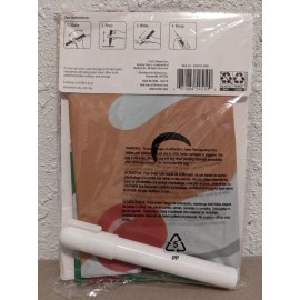 Holiday customizable chalkboard door panel cover Santa wish list 30 x 72