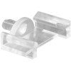 Prime-Line L 5839 Clear Plastic Window Grid Retainer Clips (6