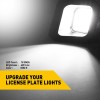 OXILAM Smoked Full LED Rear License Plate Lights For 2003-2018