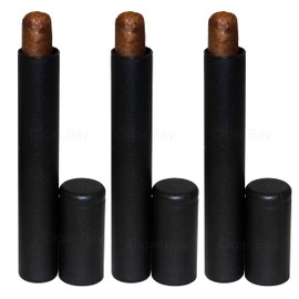 3X EWT Telescopic Airtight Cigar Travel Tube Humidor Crush Proof Upto 7.5" & 54 Ring