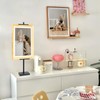 YJREW Tabletop Picture Frame Stand, Adjustable for Frames Up to
