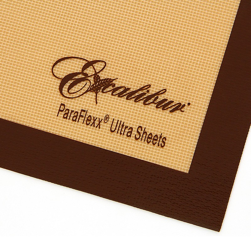 Excalibur ParaFlexx Ultra Silicone Reusable Non-Stick Drying Sheets for Food