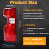 Nakuuly Tail Light Halogen Type Compatible With 2019 2020 2021