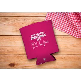 Breastfeeding Gifts Just Put Breastmilk On It 24-Pack Can Drink Thermocoolers Party Pack