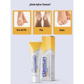 Clavosan (mejor Que Keramin) Crema Para Hongos En Los Pies