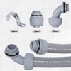 Neorexon Liquid-Tight Conduit and Connector Kit 1/2inch 150ft, Flexible Non